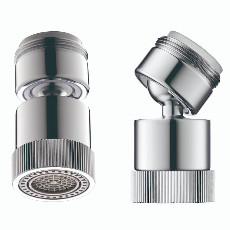 Brushed Nickel 2 mode faucet aerator Male thread Delta faucet aerator replacement parts