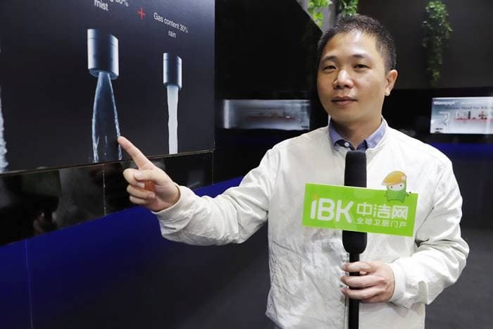 A China IBK entrevistou o fundador da Xiamen Water Nymph Sanitary Technology Co., Ltd.