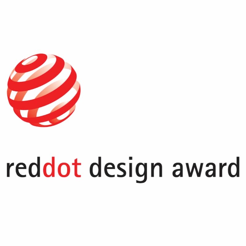 Premiador de design de ponto vermelho
